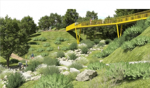 Eko park pod železnicou - Arborétum