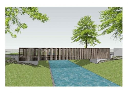 Rekonštrukcia lávok cez potok Tŕstie v Starej Turej